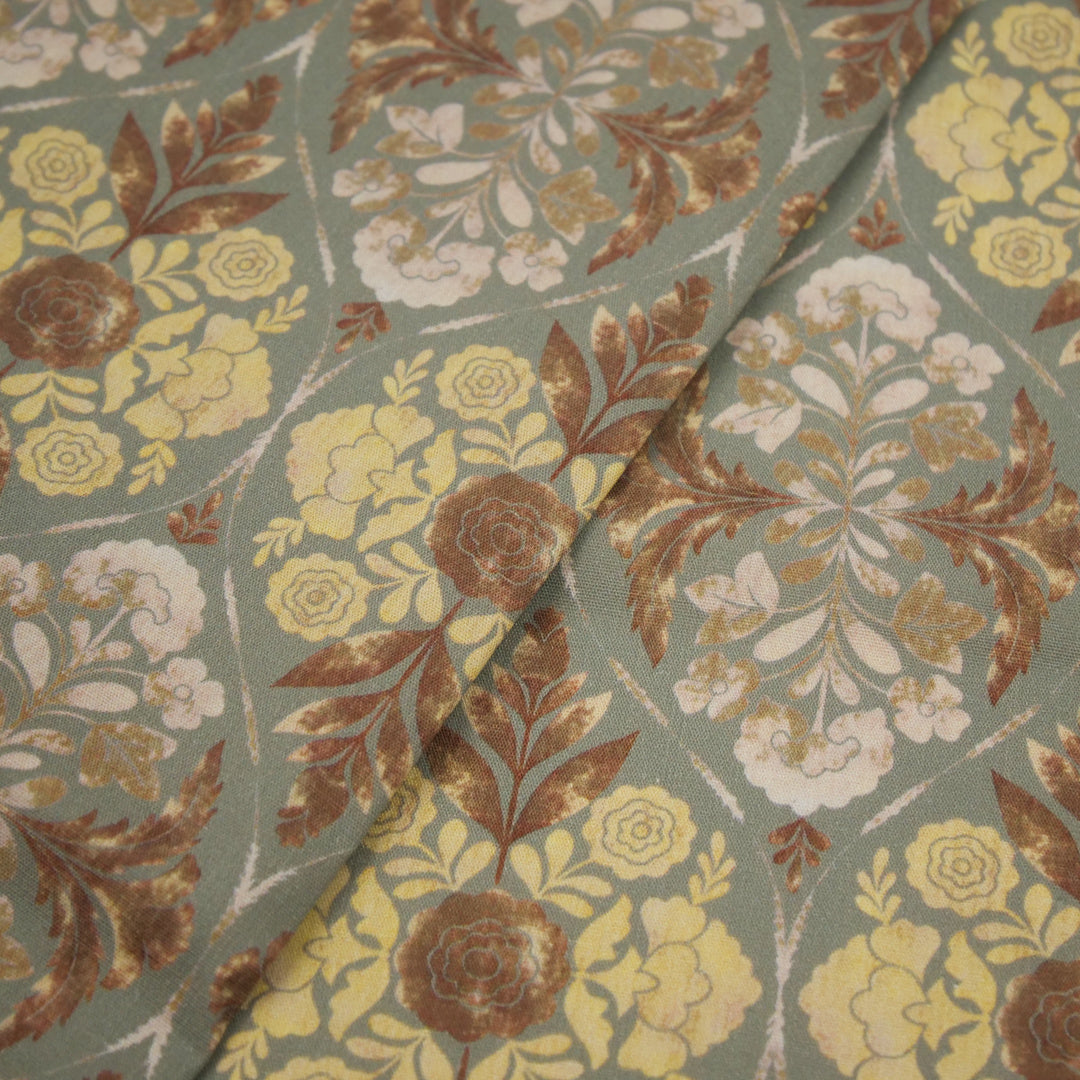 MANSFIELD COLLECTION-COTTON POPLIN PRINTS-ARABESQUE