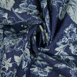 EVERYDAY BLUE - COTTON DENIM PRINTS - ROSE FLORAL