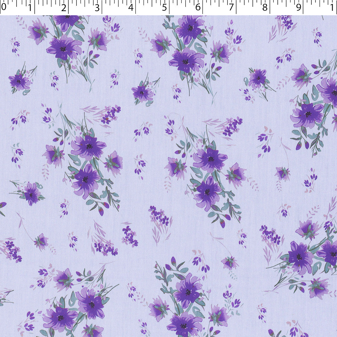 CONVENT GARDEN-COTTON POPLIN PRINTS-SPACED CALICO