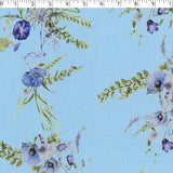 CONVENT GARDEN COLLECTION-COTTON POPLIN PRINTS-SPACED FLORAL