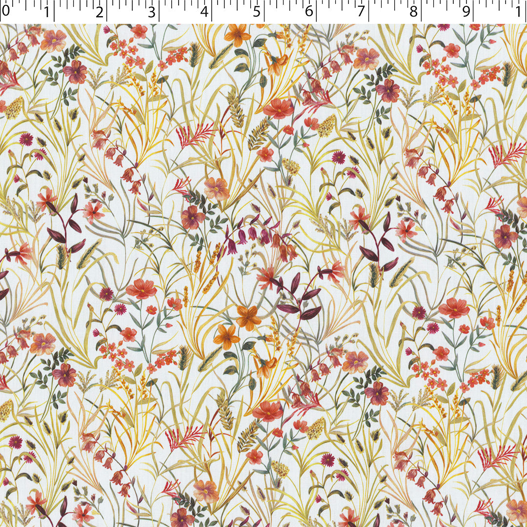 CONVENT GARDEN-COTTON POPLIN PRINTS-VINEY FLORAL