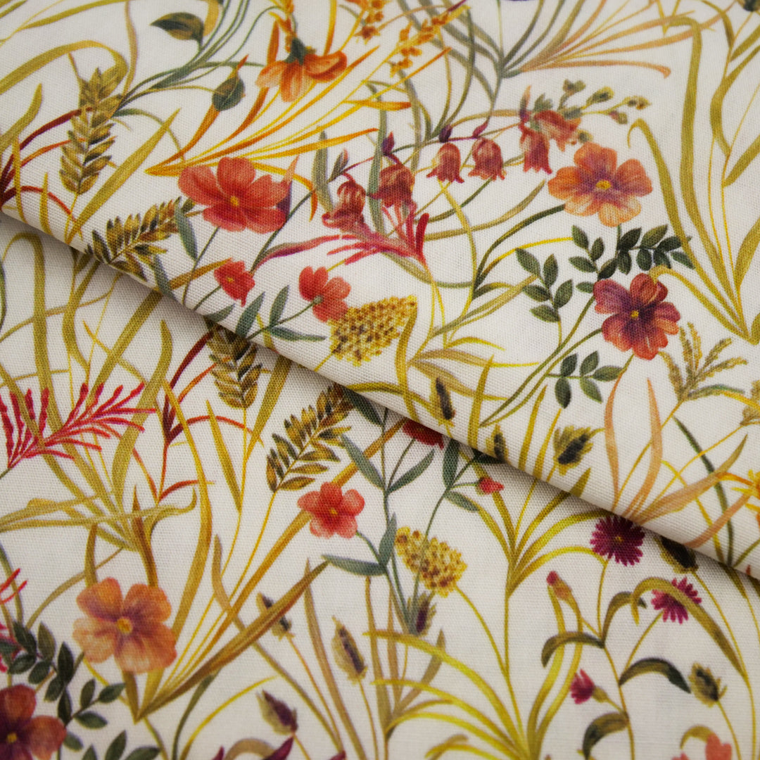 CONVENT GARDEN-COTTON POPLIN PRINTS-VINEY FLORAL