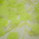 PRINCESS CHARLOTTE - EMBROIDERED MESH-FLOWER