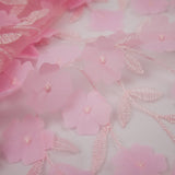 PRINCESS CHARLOTTE - EMBROIDERED MESH-HANDLOOM