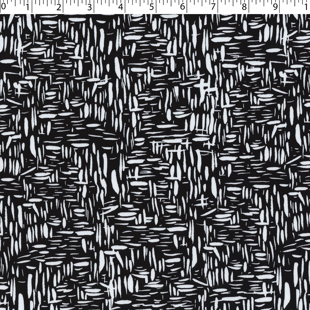 MUSE COLLECTION - KNIT PRINTS - ABSTRACT CRISS-CROSS