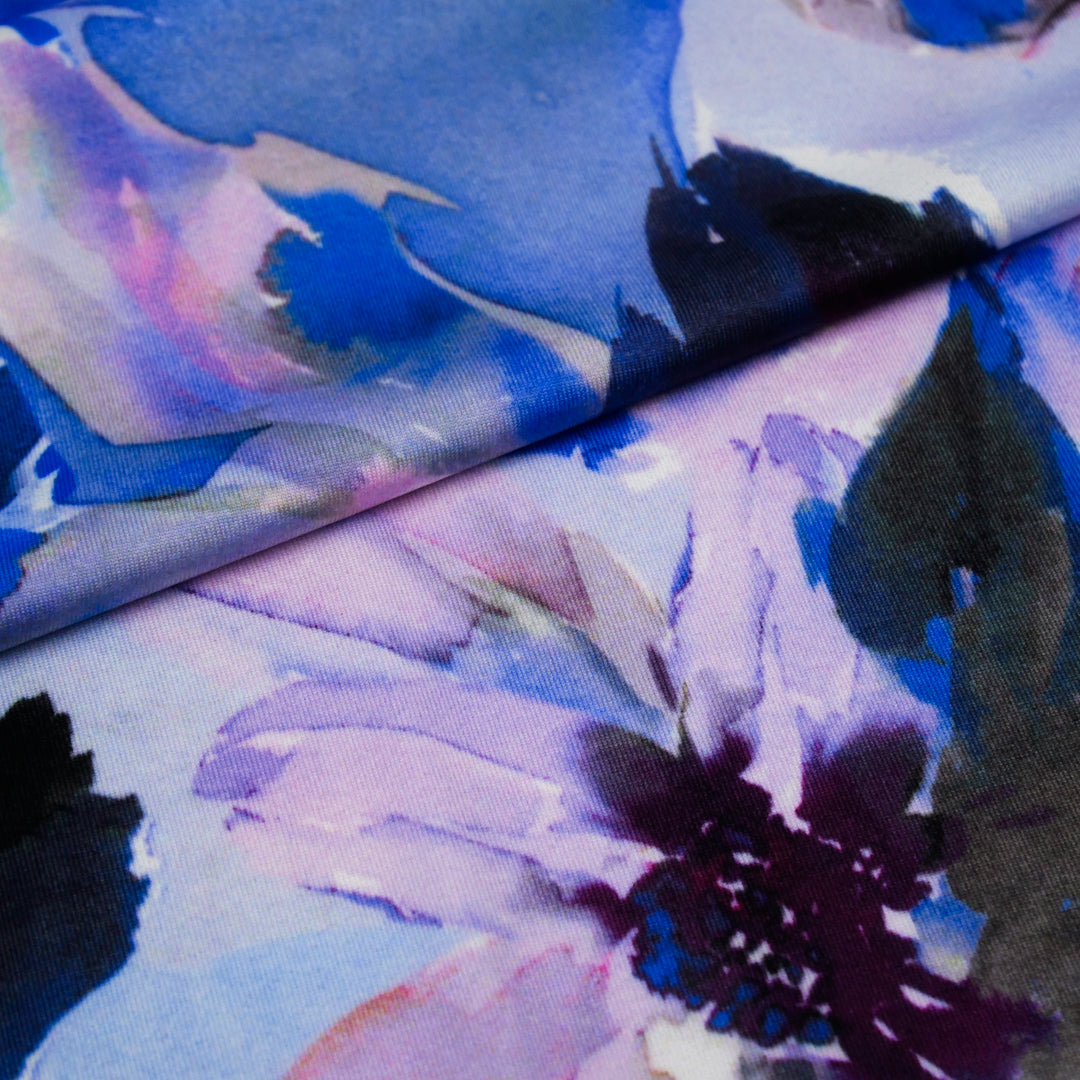 AZALEA-KNIT PRINTS-WATERCOLOUR FLORAL