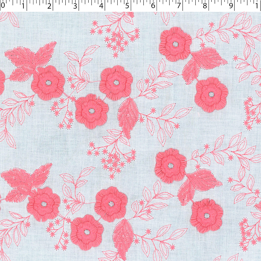 DAYDREAM COLLECTION - EMBROIDERED COTTON VOILE
