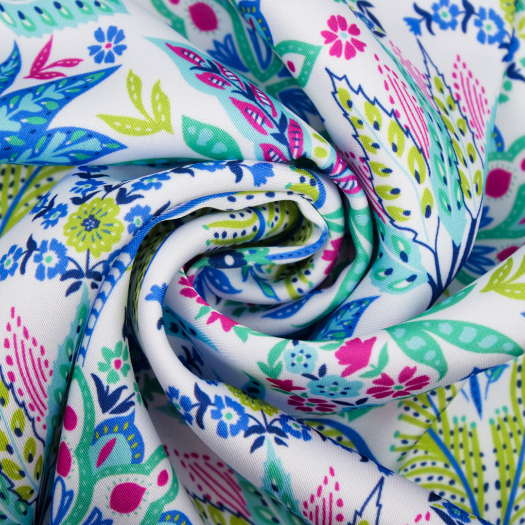 IBIZA COLLECTION-SATIN PRINTS-FOLKLORIC