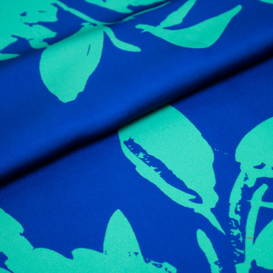 IBIZA COLLECTION-SATIN PRINTS-MONOTONE FLORAL