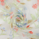 ELEGANZA - EMBROIDERED MESH WITH SEQUINS
