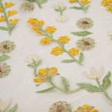 ELEGANZA - EMBROIDERED MESH WITH SEQUINS