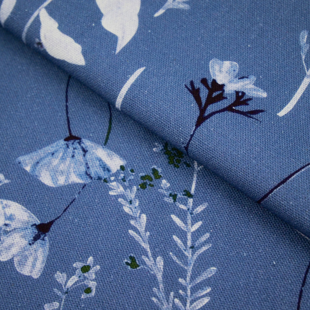 CONVENT GARDEN-RAYON LINEN PRINTS-SPACED BOTANICAL