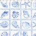 SUMMER ESSENTIALS - RAYON LINEN PRINTS - SEASHELL