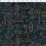 CHARLIE-RAYON POPLIN PRINTS-ABSTRACT SHAPES