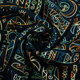 CHARLIE-RAYON POPLIN PRINTS-ABSTRACT SHAPES