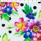 CHARLIE-RAYON POPLIN PRINTS-FLORAL / DOTS