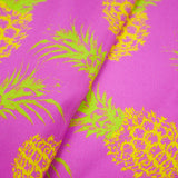 CHARLIE-RAYON POPLIN PRINTS-PINEAPPLE