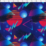 CHARLIE-RAYON POPLIN PRINTS-TRIANGLE / CIRCLES