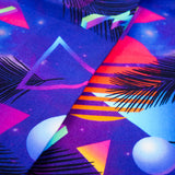 CHARLIE-RAYON POPLIN PRINTS-TRIANGLE / CIRCLES