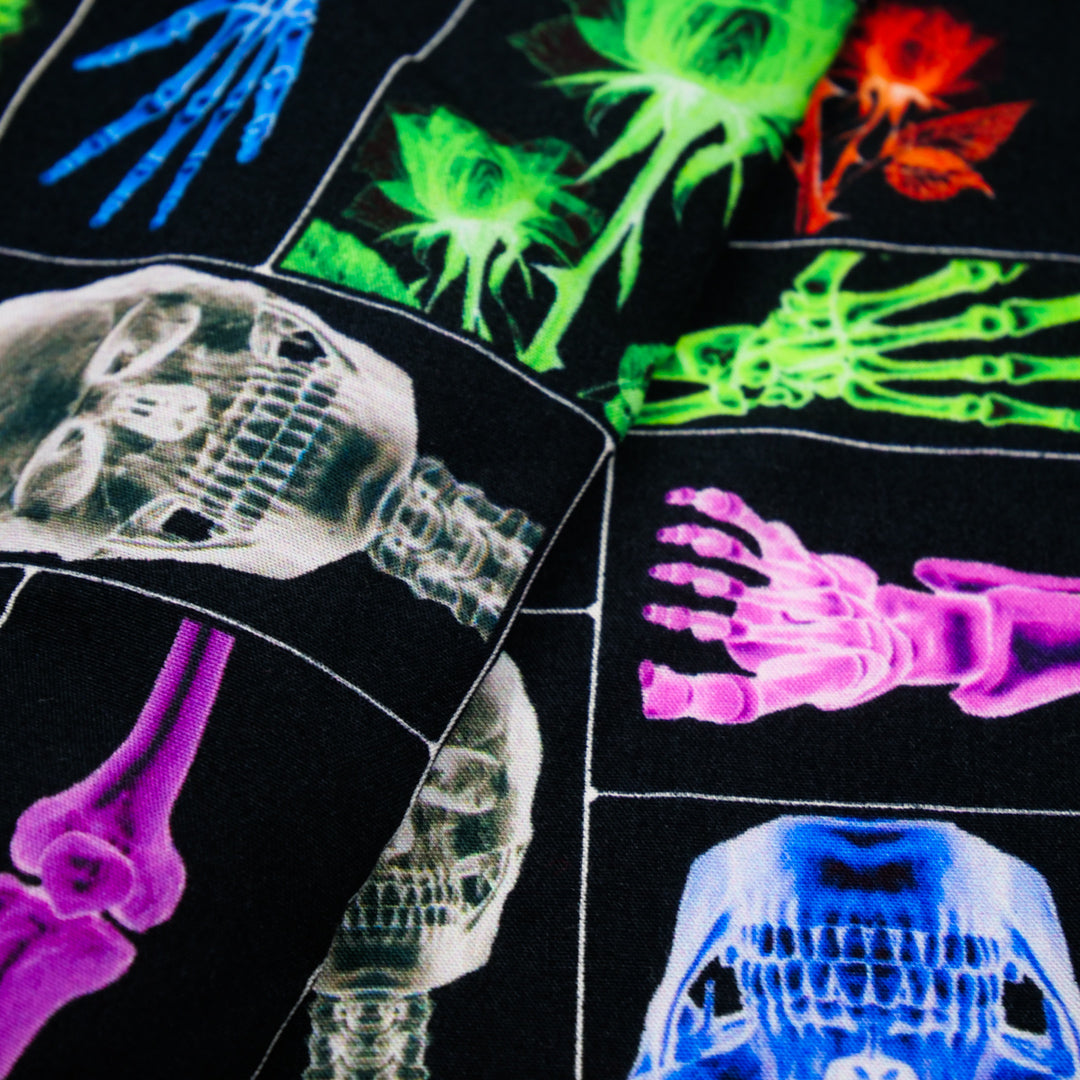 CHARLIE-RAYON POPLIN PRINTS-X-RAY