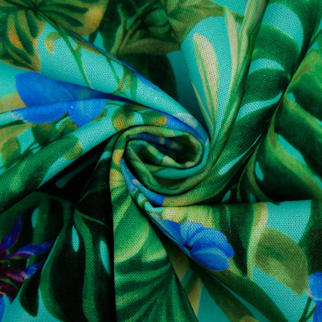 BARBADOS - RAYON/LINEN PRINTS - TROPICAL
