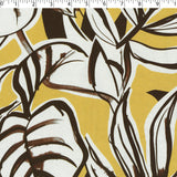 BARBADOS - RAYON/LINEN PRINTS - TROPICAL LEAVES