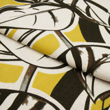 BARBADOS - RAYON/LINEN PRINTS - TROPICAL LEAVES