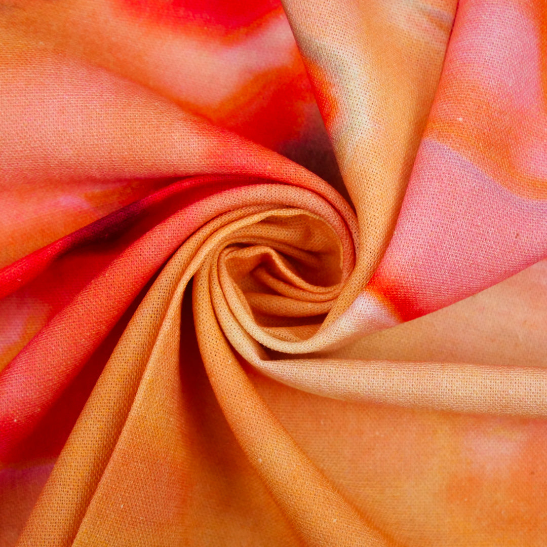 BARBADOS - RAYON/LINEN PRINTS -WATERCOLOR