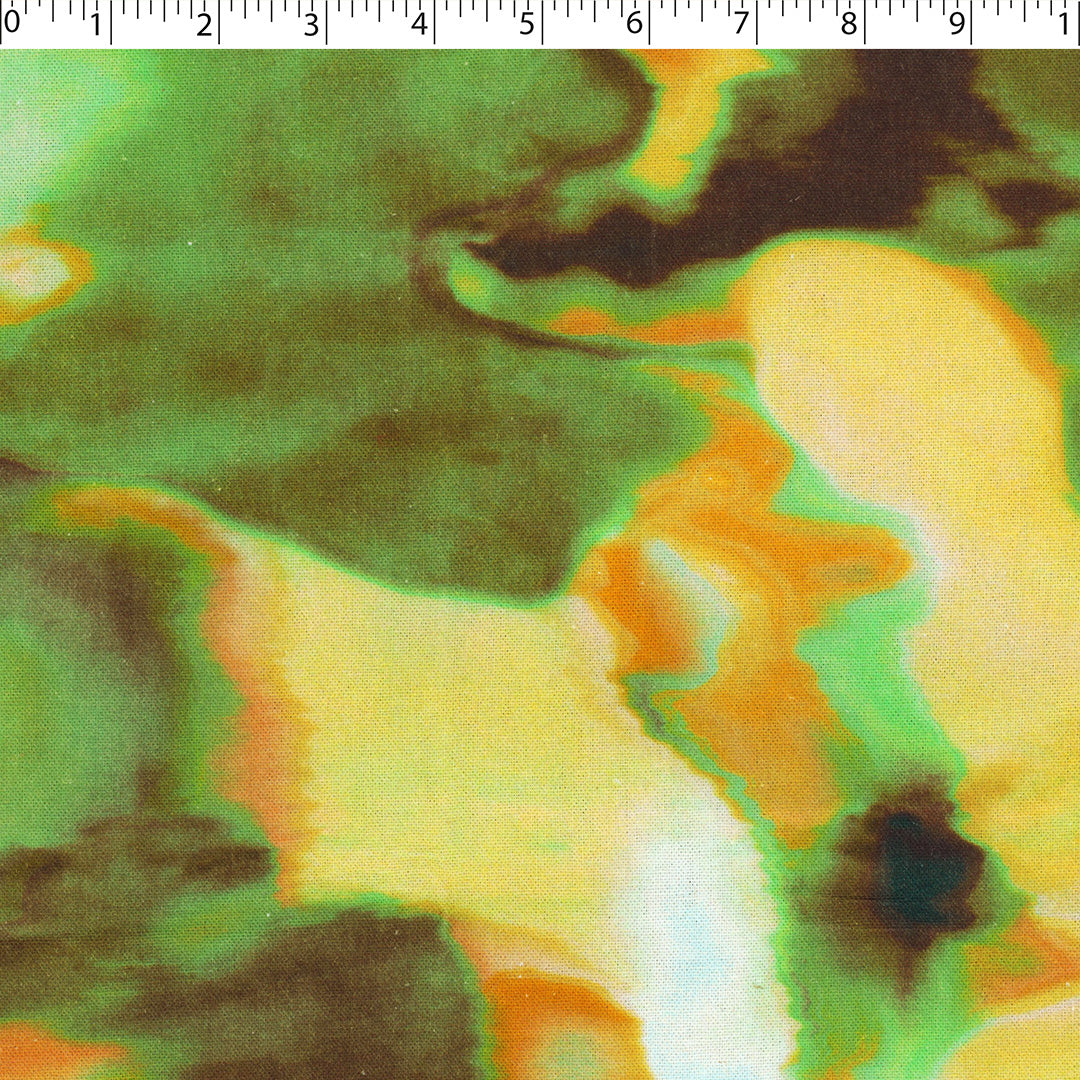 BARBADOS - RAYON/LINEN PRINTS -WATERCOLOR