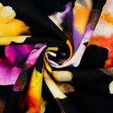 BARBADOS - RAYON/LINEN PRINTS - WATERCOLOR FLORAL