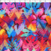 CHARLIE - KNIT PRINTS - ABSTRACT LEAVES