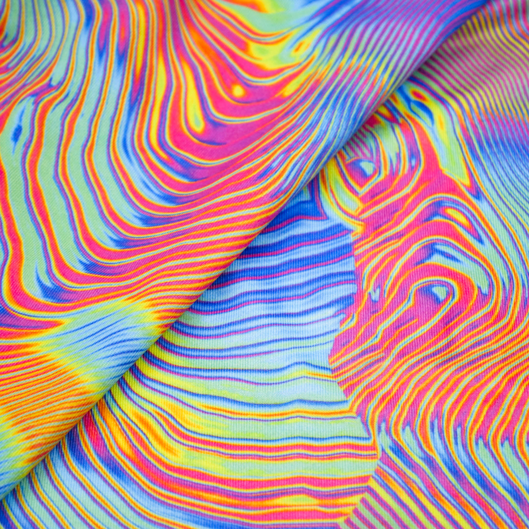 CHARLIE - KNIT PRINTS - ABSTRACT MOIRÉ