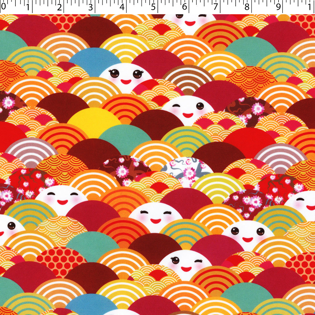 CHARLIE - KNIT PRINTS - ASIAN ABSTRACT