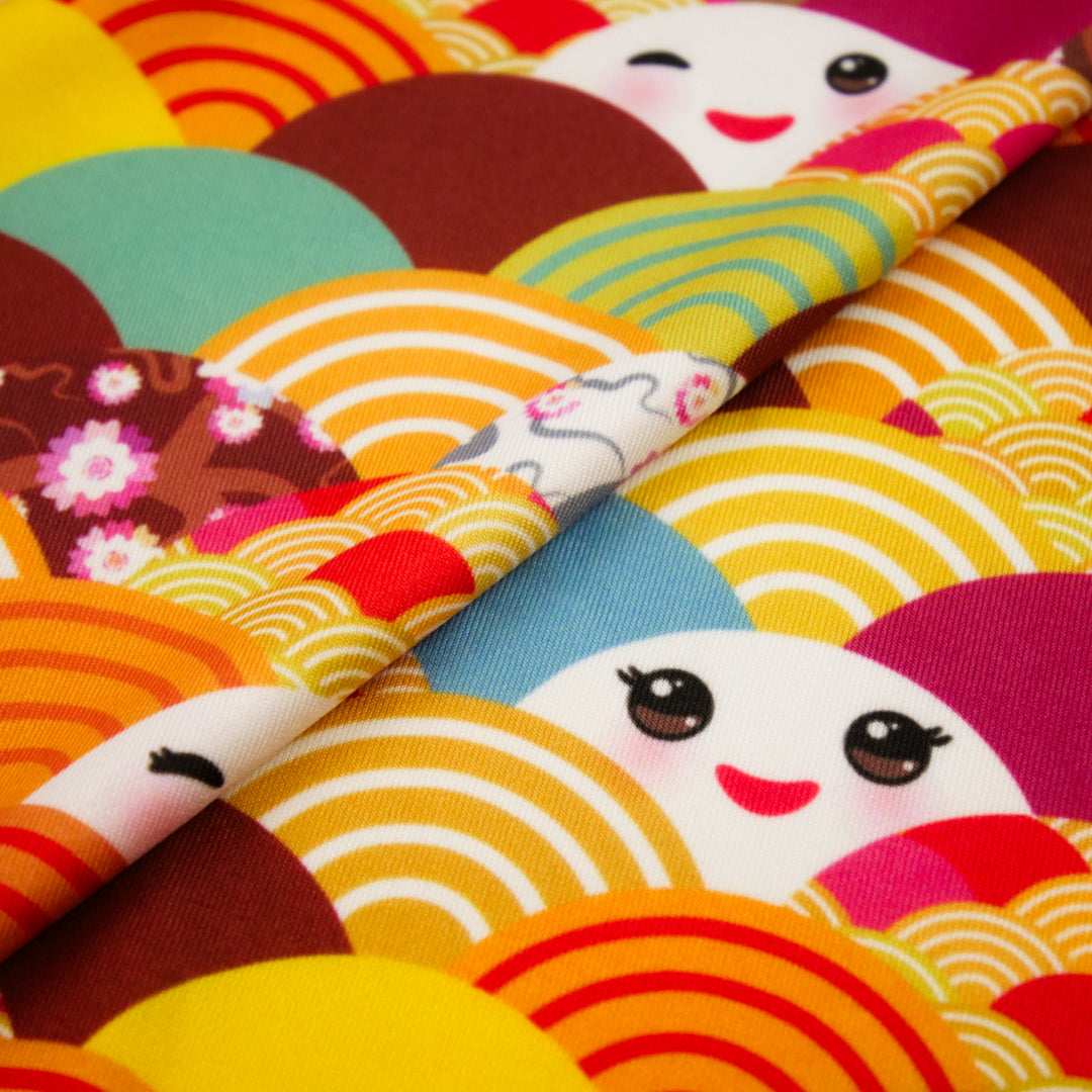 CHARLIE - KNIT PRINTS - ASIAN ABSTRACT