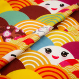 CHARLIE - KNIT PRINTS - ASIAN ABSTRACT