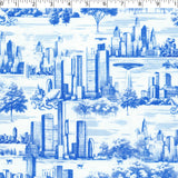 CHARLIE - KNIT PRINTS - CITYSCAPE / DINOSAURS