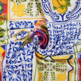 GIGGLES AND GRAPHICS - KNIT PRINTS - ABSTRACT TILES / LEMONS