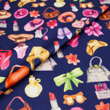 GIGGLES AND GRAPHICS - KNIT PRINTS - PURSES / HATS / BOWS