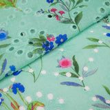 CONVENT GARDEN - COTTON EMBROIDERED PRINT - SPACED FLORAL