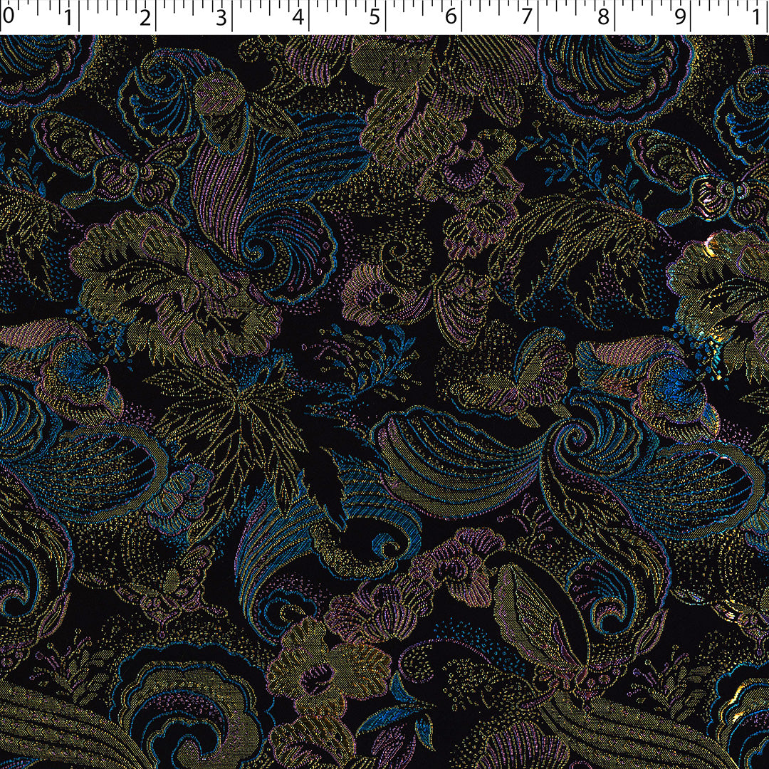 BEAUMONT BROCADES - ABSTRACT FLORAL