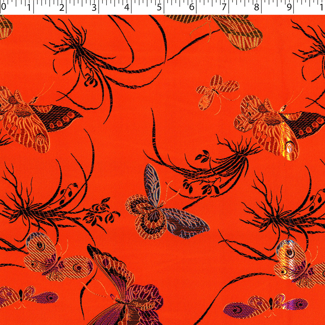 BEAUMONT BROCADES - BUTTERFLIES