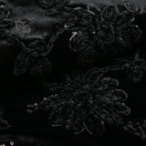 CROWN JEWELS - CHENILLE EMBROIDERED VELVET