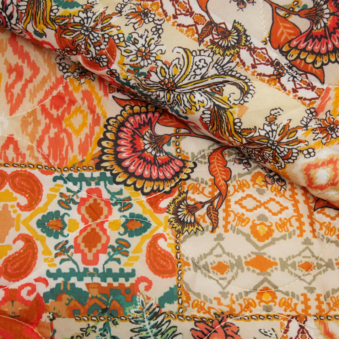 SOHO - QUILTED JACKETING - PATCHWORK