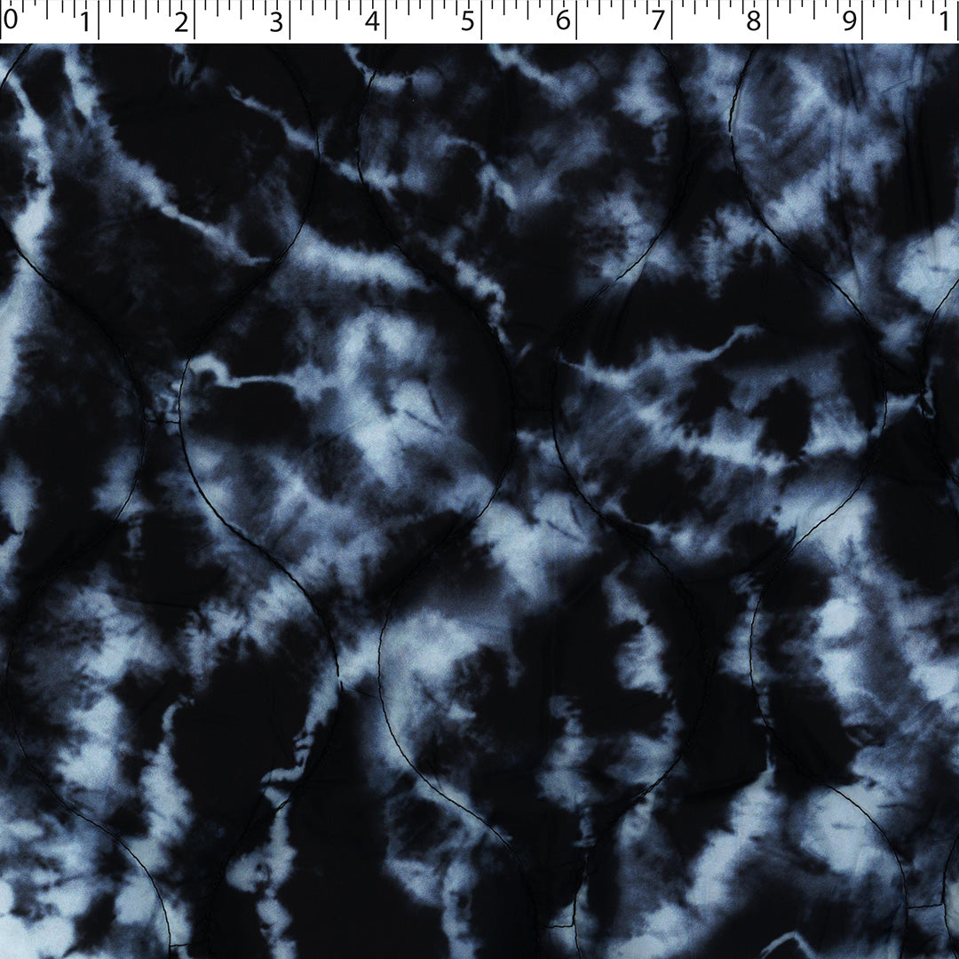 SOHO - QUILTED JACKETING - TIE DYE