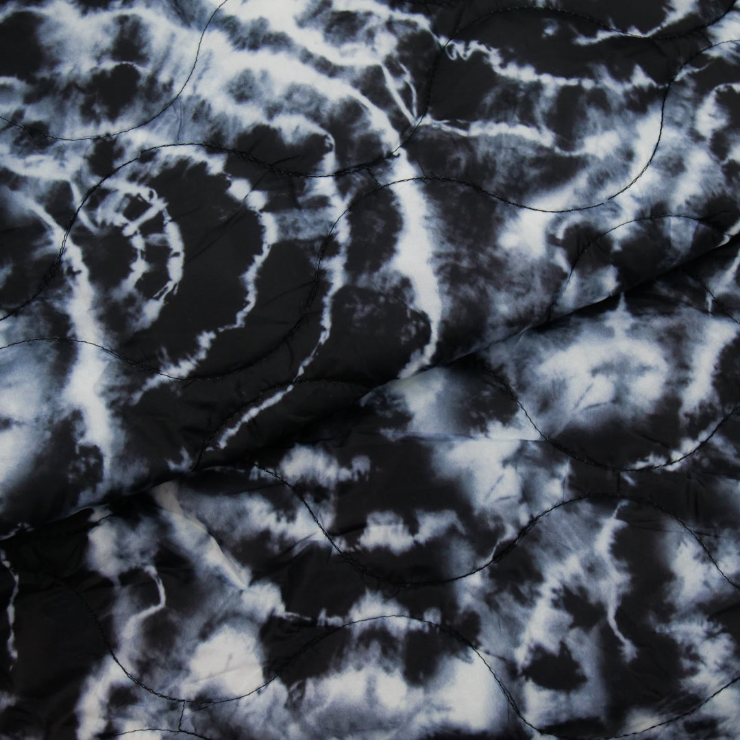 SOHO - QUILTED JACKETING - TIE DYE