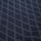 TRUE BLUE - DIAMOND JACQUARD