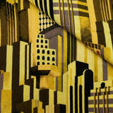 KATIE COLLECTION - RAYON POPLIN PRINTS - CITYSCAPE