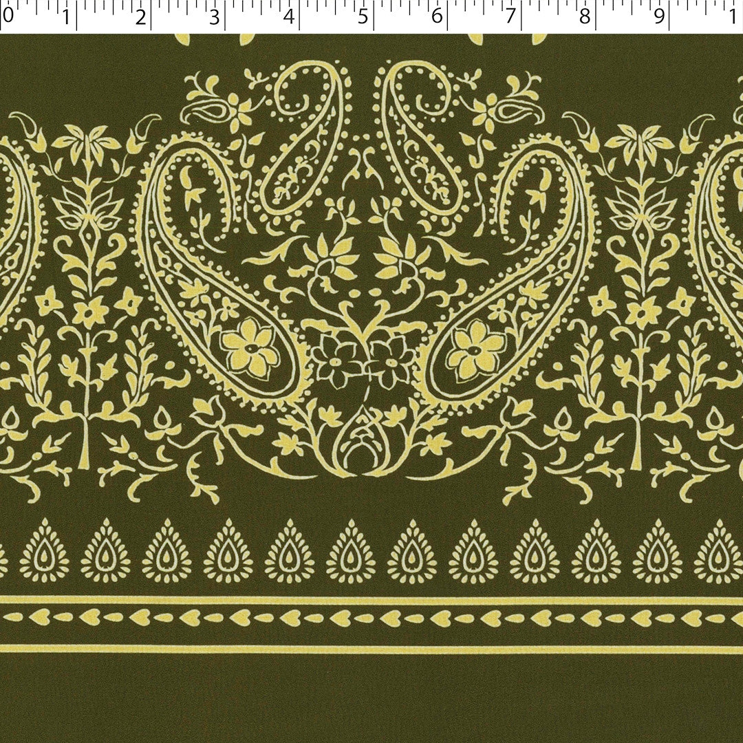 ESMERALDA COLLECTION - CREPE PRINTS - LARGE PAISLEY