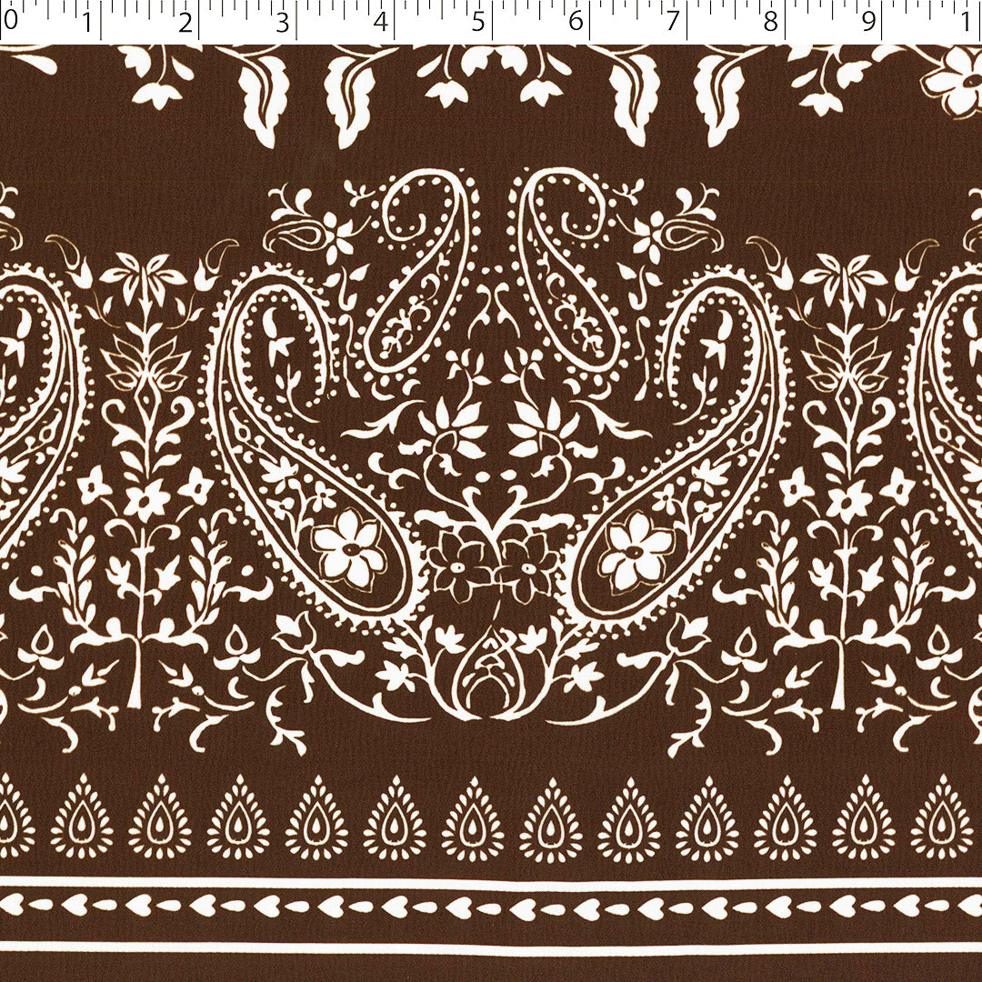 HAZEL COLLECTION - CREPE PRINTS - SMALL PAISLEY