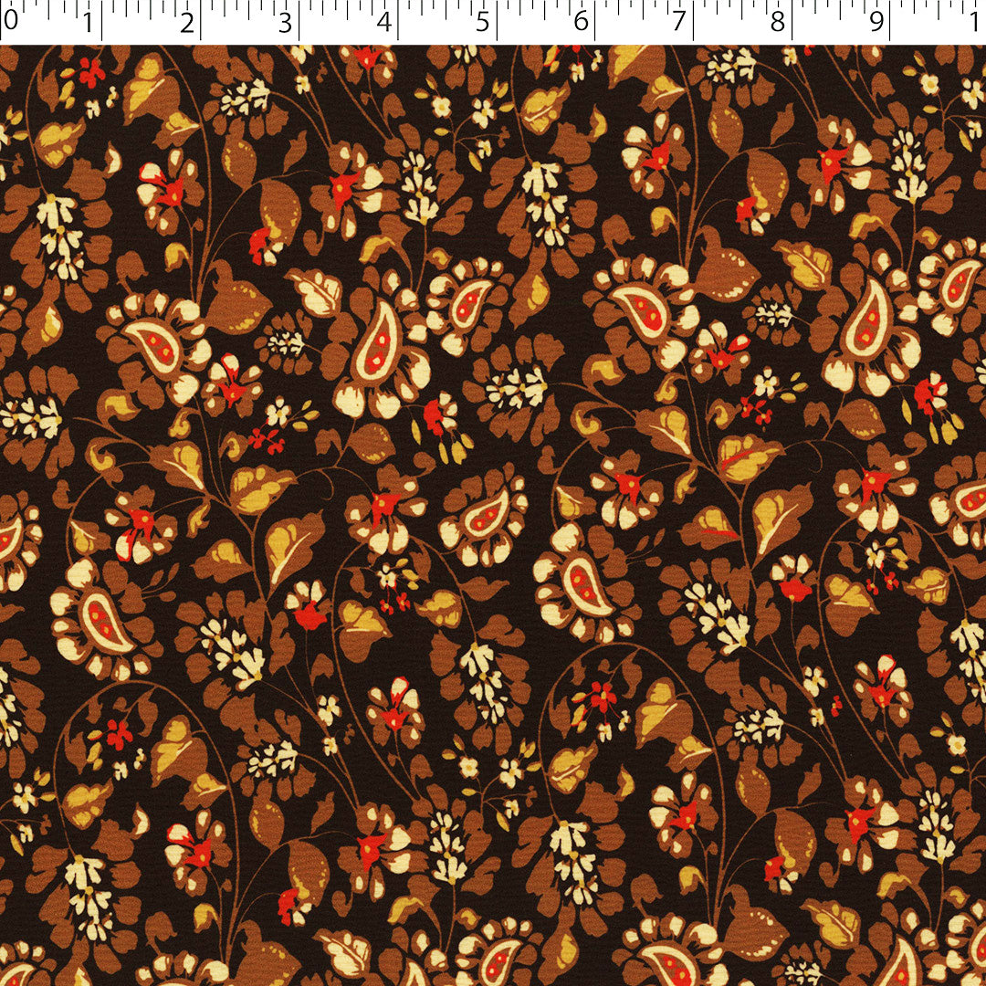 HAZEL COLLECTION - CREPE PRINTS - SMALL PAISLEY